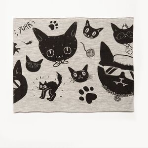 Headband, Neck Gaiter, Dust Mask, Sweatband, Hair Accessory Gatos (Cats) Yoga